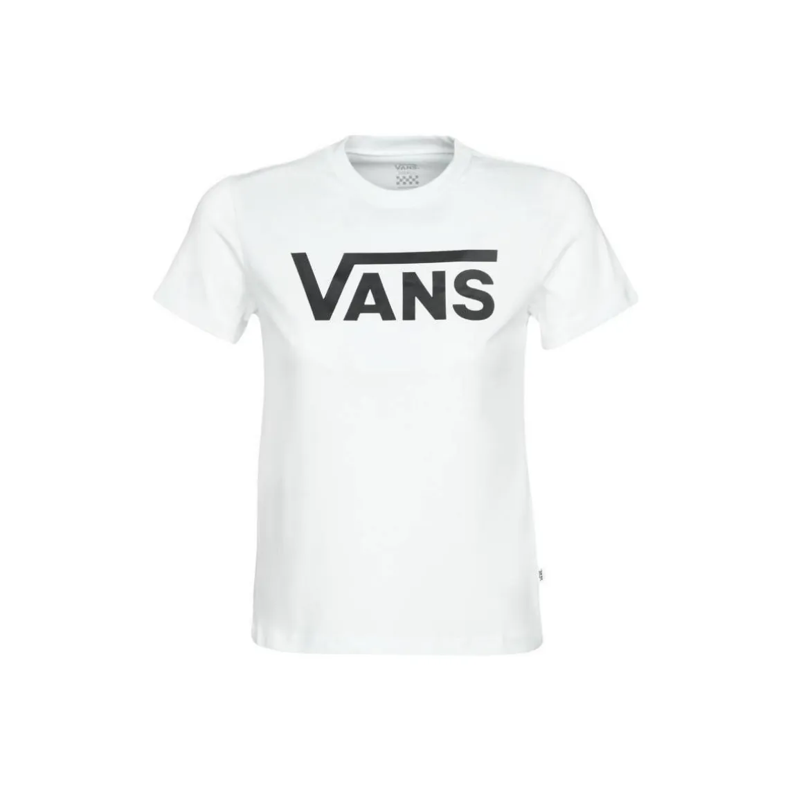 Vans Wm Flying V Crew T Shirt Women's White