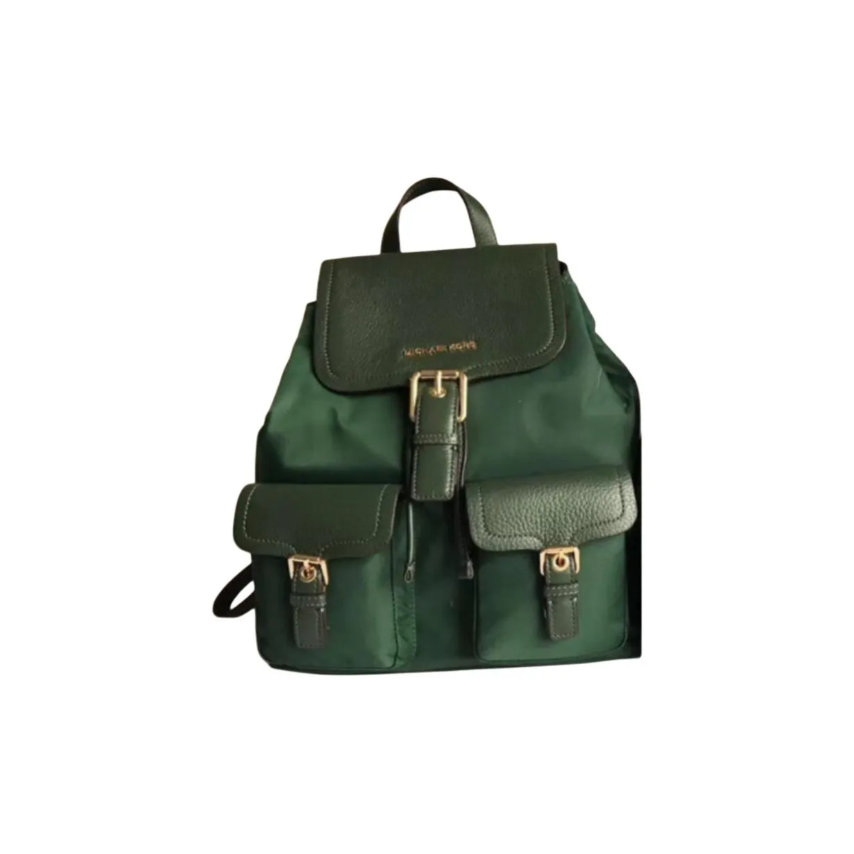 MICHAEL KORS Leather Backpack Women's Green
