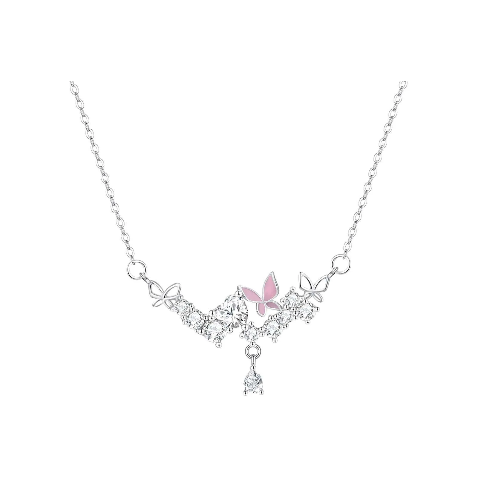 TEEX Сверкающие кулоны из горного хрусталя Женские