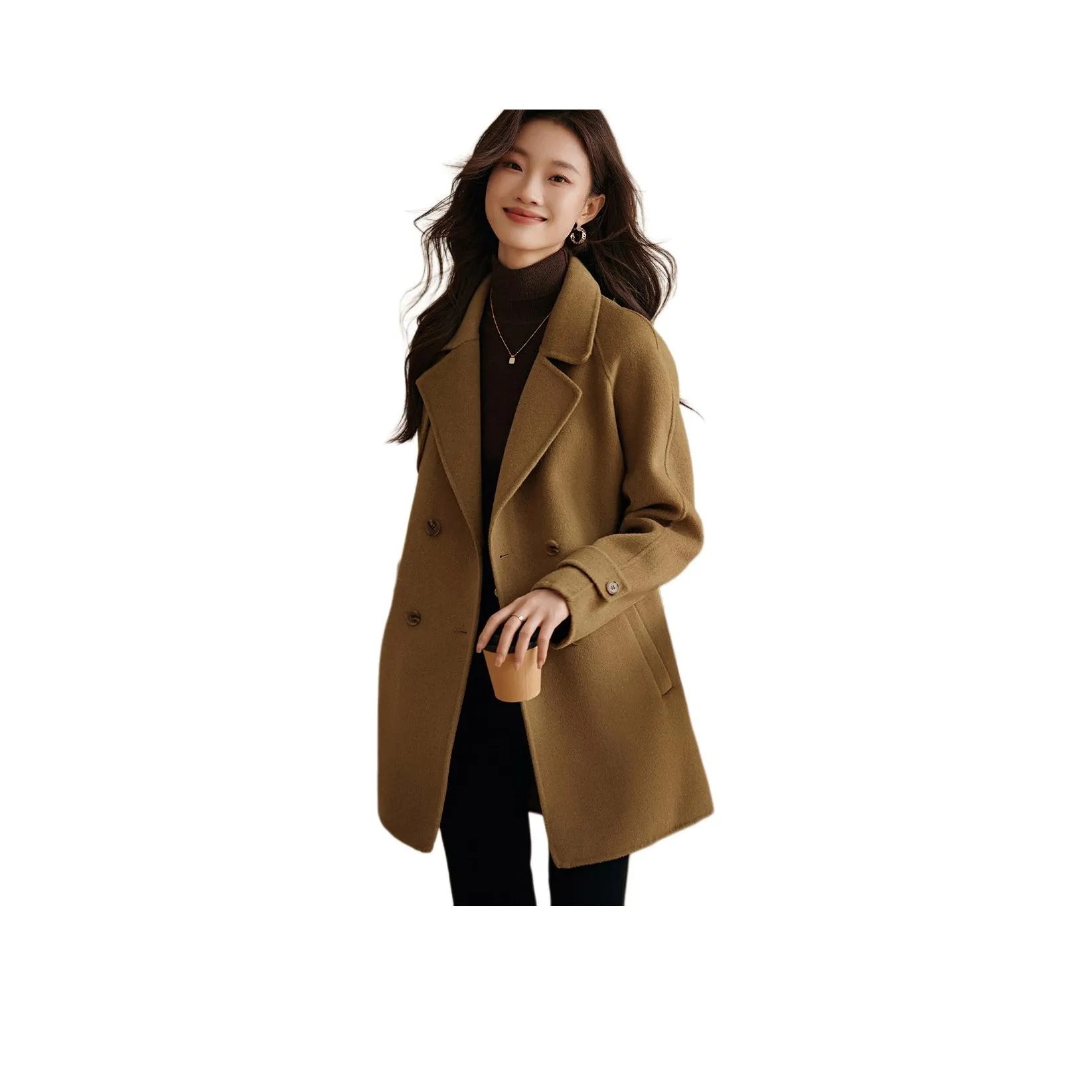 Mo Han Yi Mei Coat Women's Cool Camel