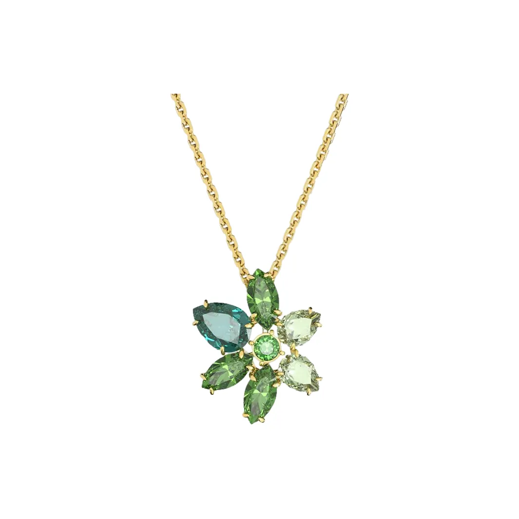 Swarovski Gema Flower-pendant Necklace