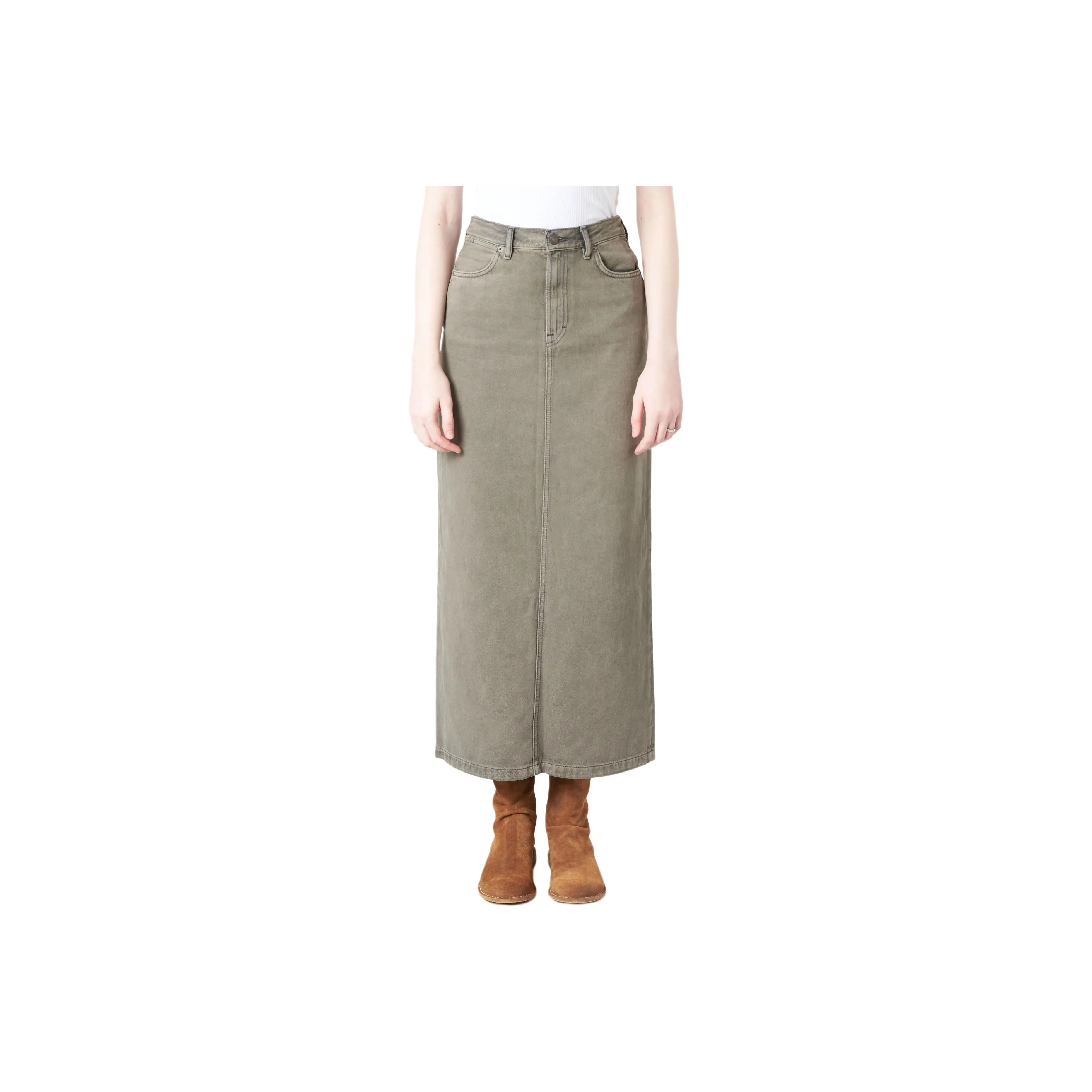 Acne Studios Denim Midi Skirt
