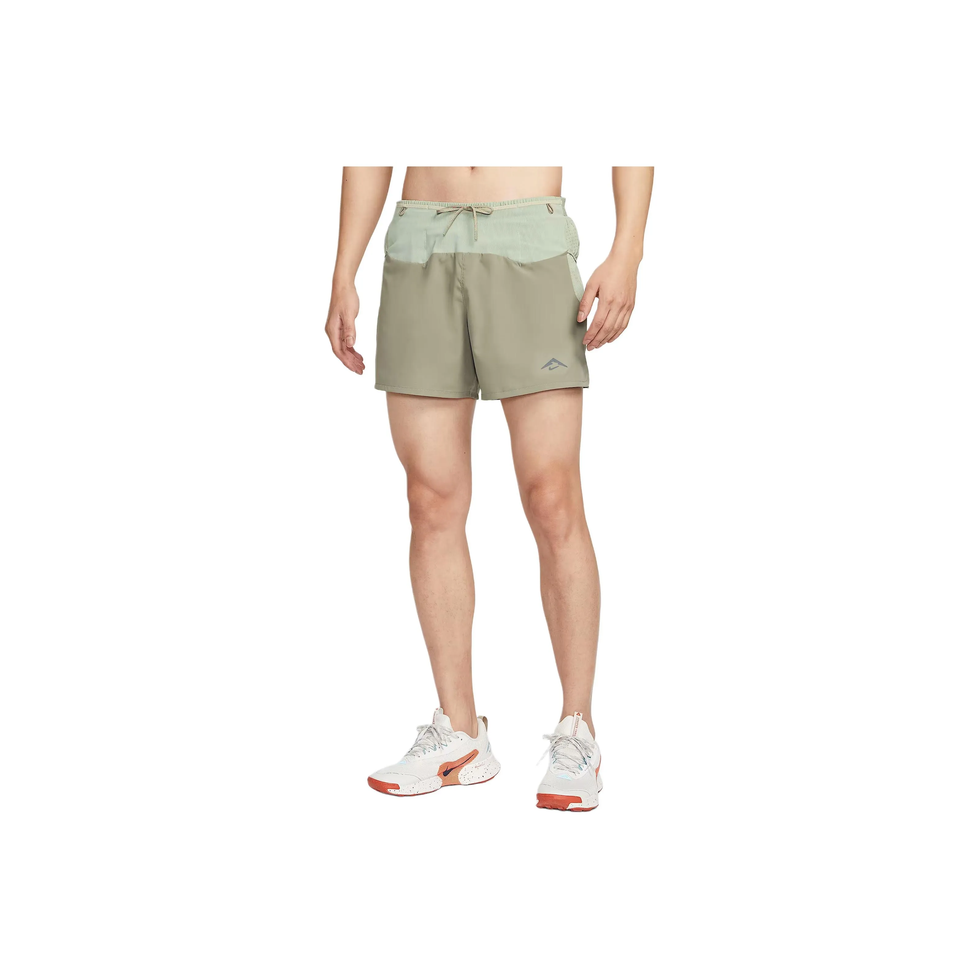 Nike Dri FIT ADV Trail Second Sunrise Casual Shorts Men's Light Green Gray/Horizon Green/Desert Khaki/Black
