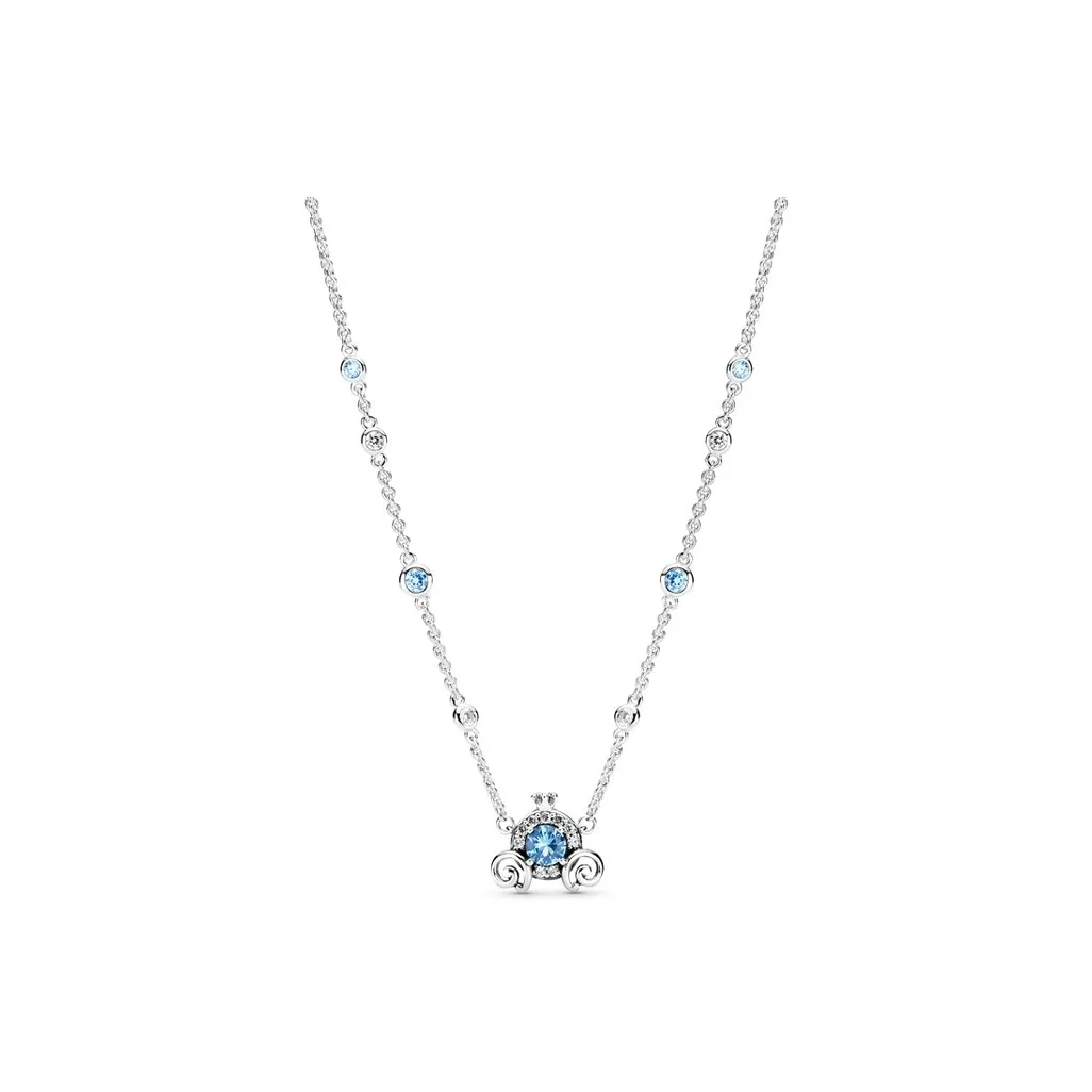 Pandora 925 Sterling Silver Necklaces Women's Silver