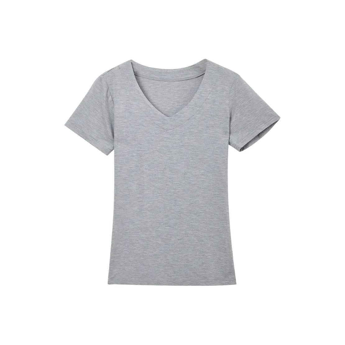 SUSANSAN Стандартный 2025 Стильный Утягивающий Топ для Плечей Серого цвета Женские