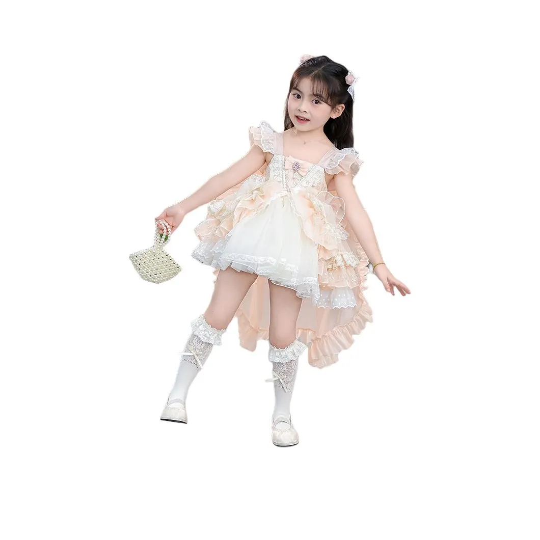 JIAONI Желтые Платья для Детей