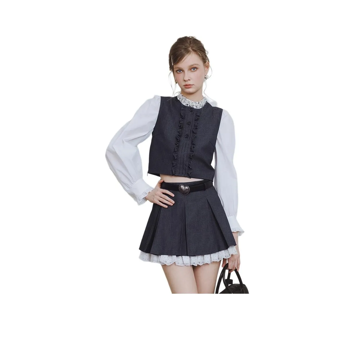 AIVEI Темно-синие Женские Майки