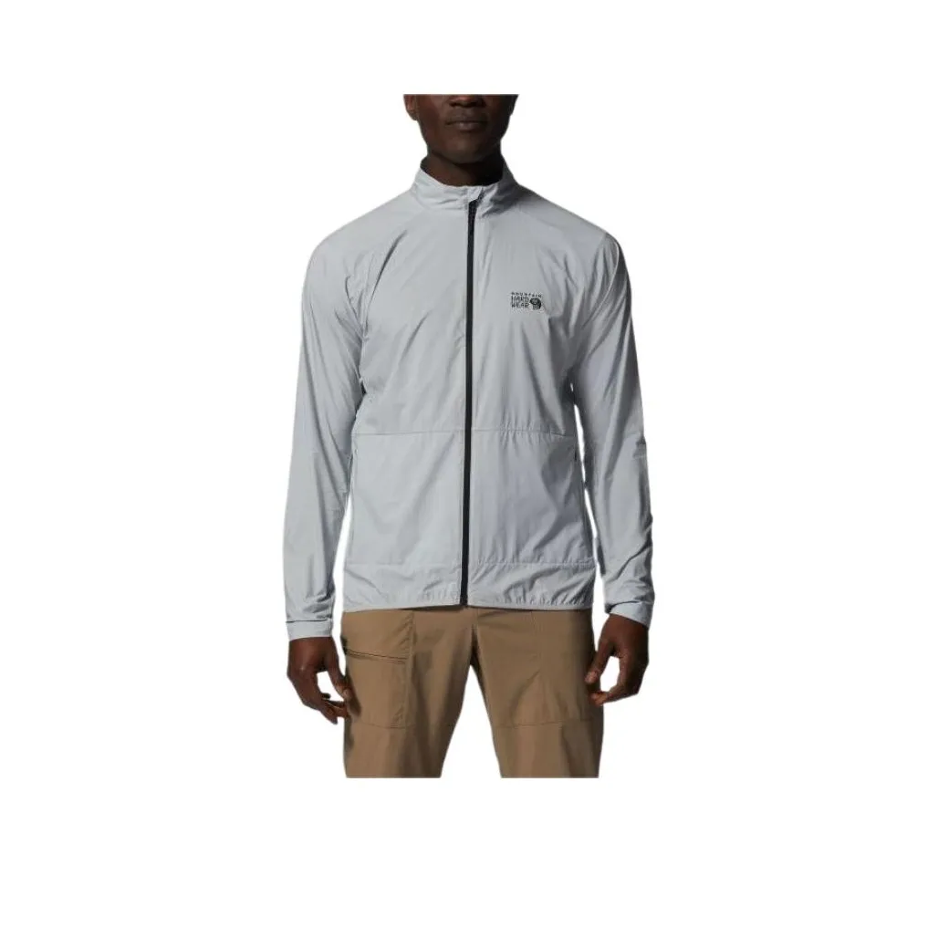 MOUNTAIN HARDWEAR Kor Airshell™ Full Zip Куртка Куртки Пальто Мужской Серебряный