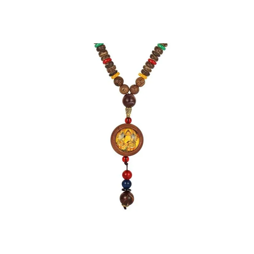 CHRROTA Деревянные ожерелья Унисекс