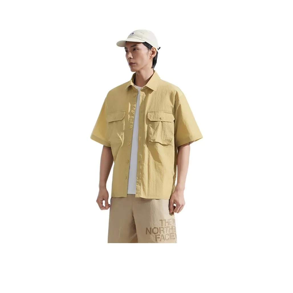 THE NORTH FACE M66 Рубашка Мужская Камень Коричневый