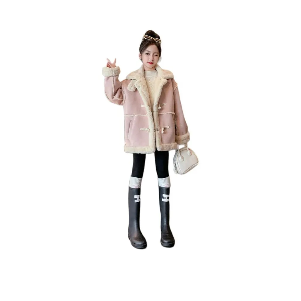 Yomi House Школьный возраст Шерстяное пальто