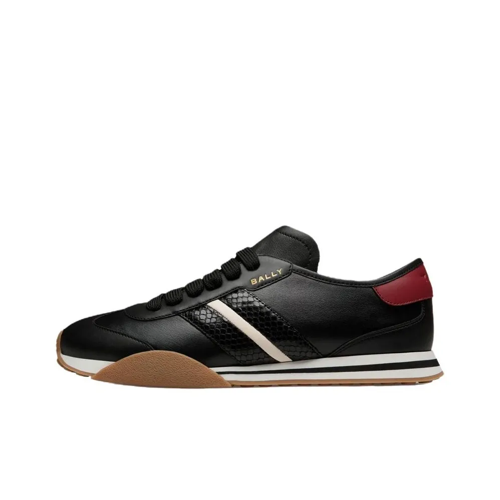 BALLY Panelled Leather Sneakers
