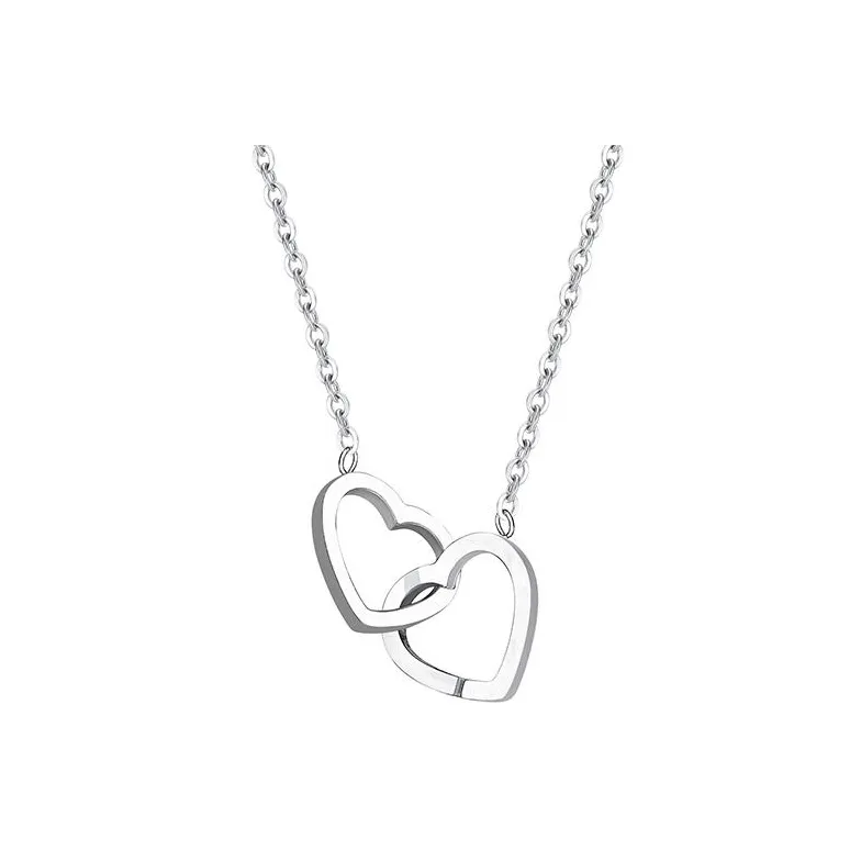 Asia Star Титановые стальные ожерелья женские