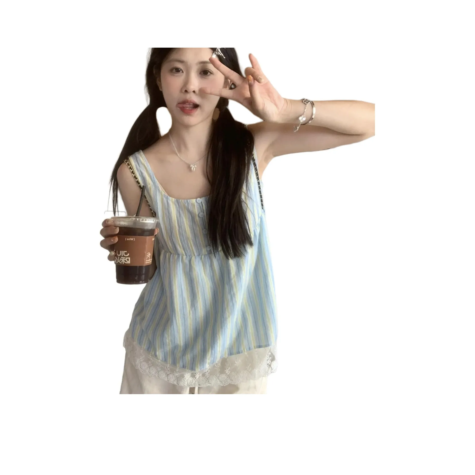 LAKESI Без рукавов Майка Для Женщин