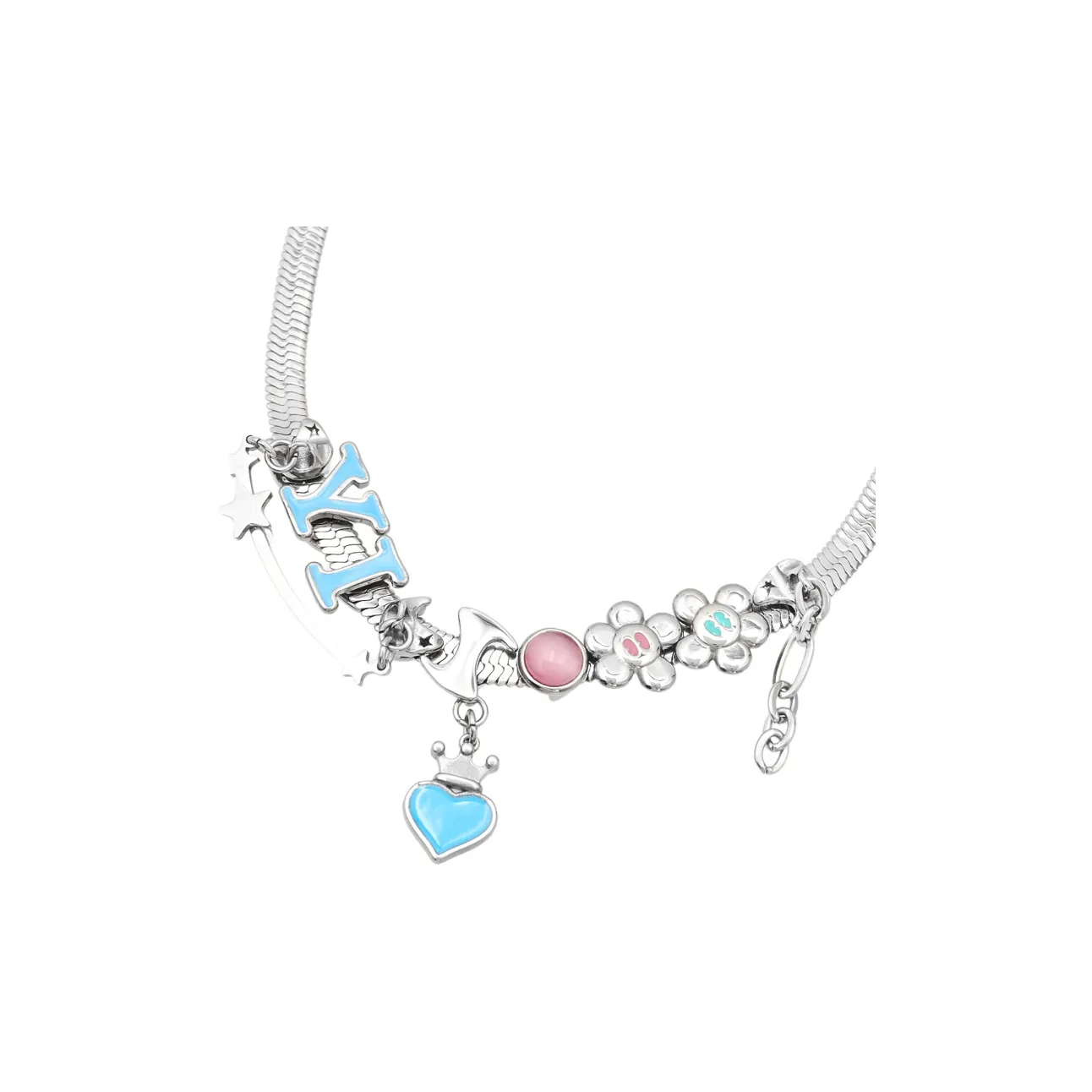 MADE BY DIZON Zircon Necklaces Women's