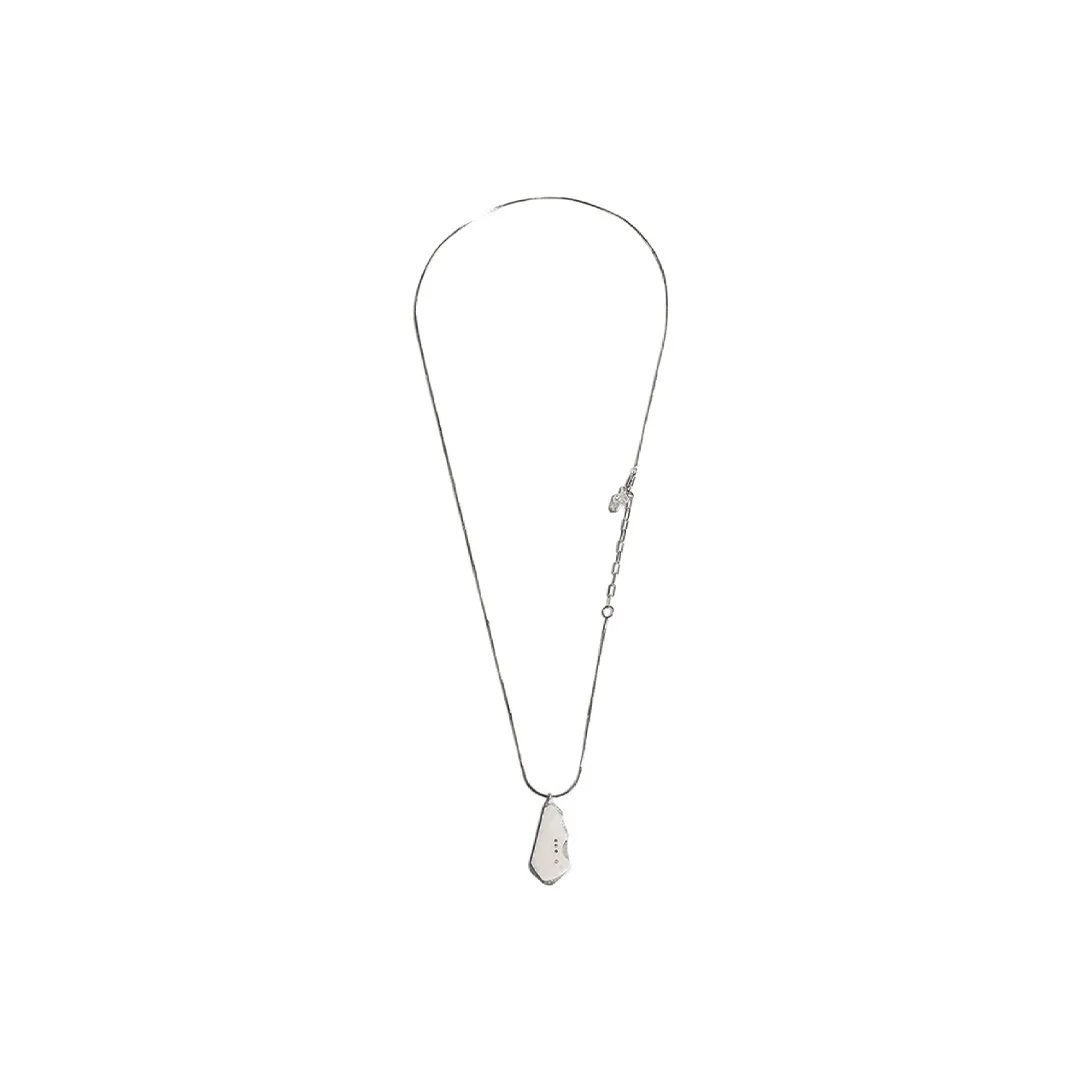 M.Wong 925 Sterling Silver Large Necklace Chain Unisex