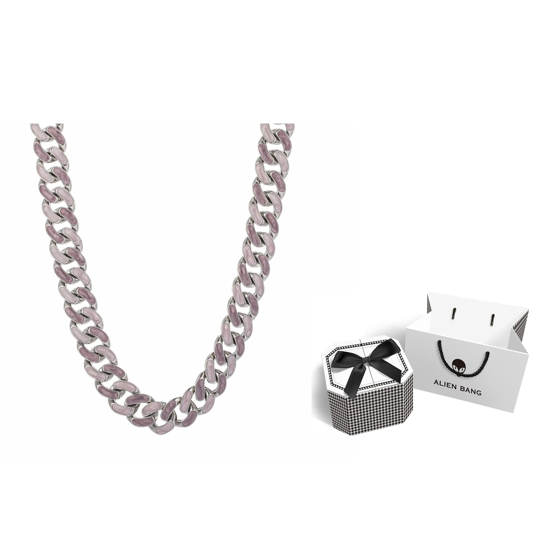 ALIEN BANG Сплав Ожерелья Мужской
