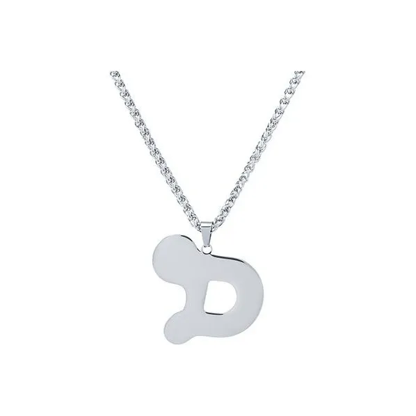 DRYWORLD Титановые стальные ожерелья унисекс серебряные