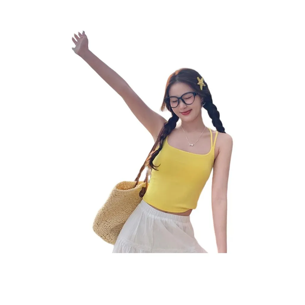 SUSANSAN Внутренняя одежда Гладкая спина Бюстгальтер Интегрированная Майка Дофаминовая одежда Советы по стилю Женские