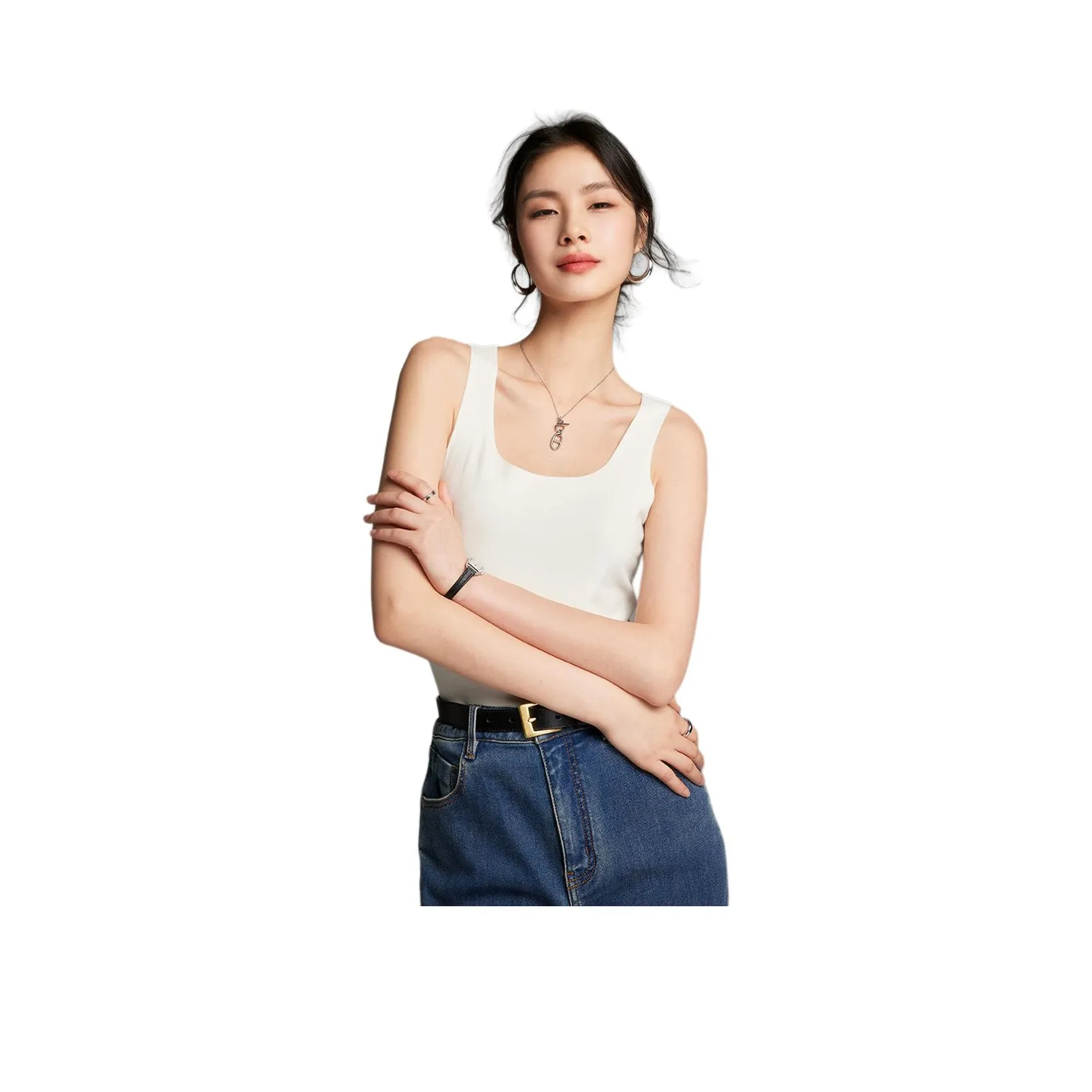CHUMIAN Tank Tops Women's