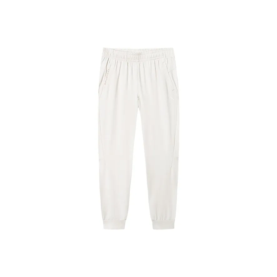 ANTA Variety Тренировки Коллекция Спортивные брюки Женские Светлый песочный Хаки