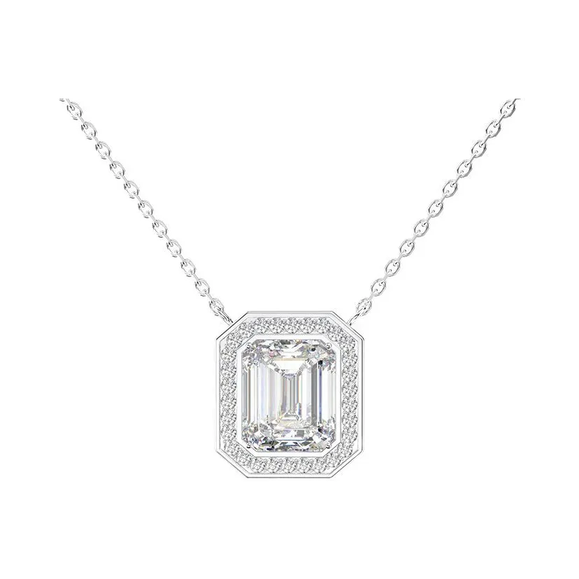 ICE ROCK Titanium Steel Necklaces Women's
