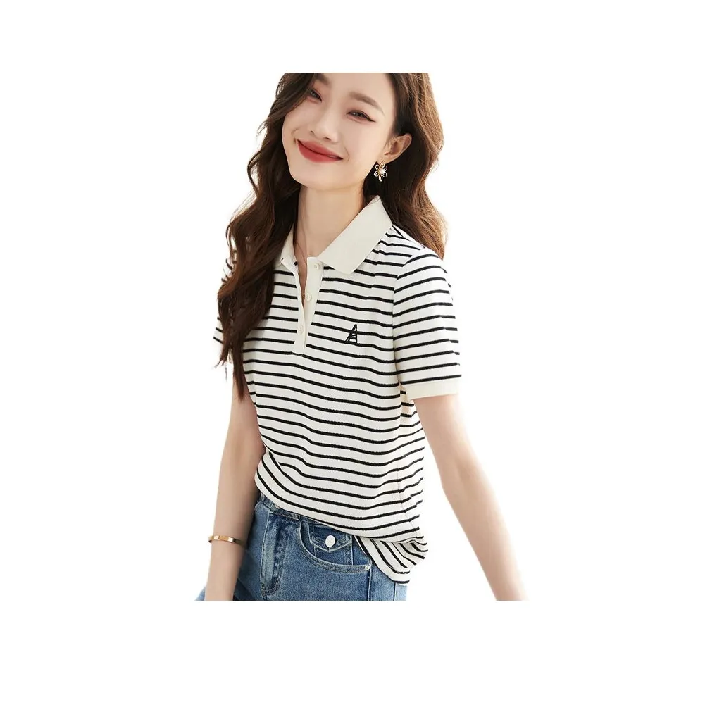 Mo Han Yi Mei T Shirt Women's Black White