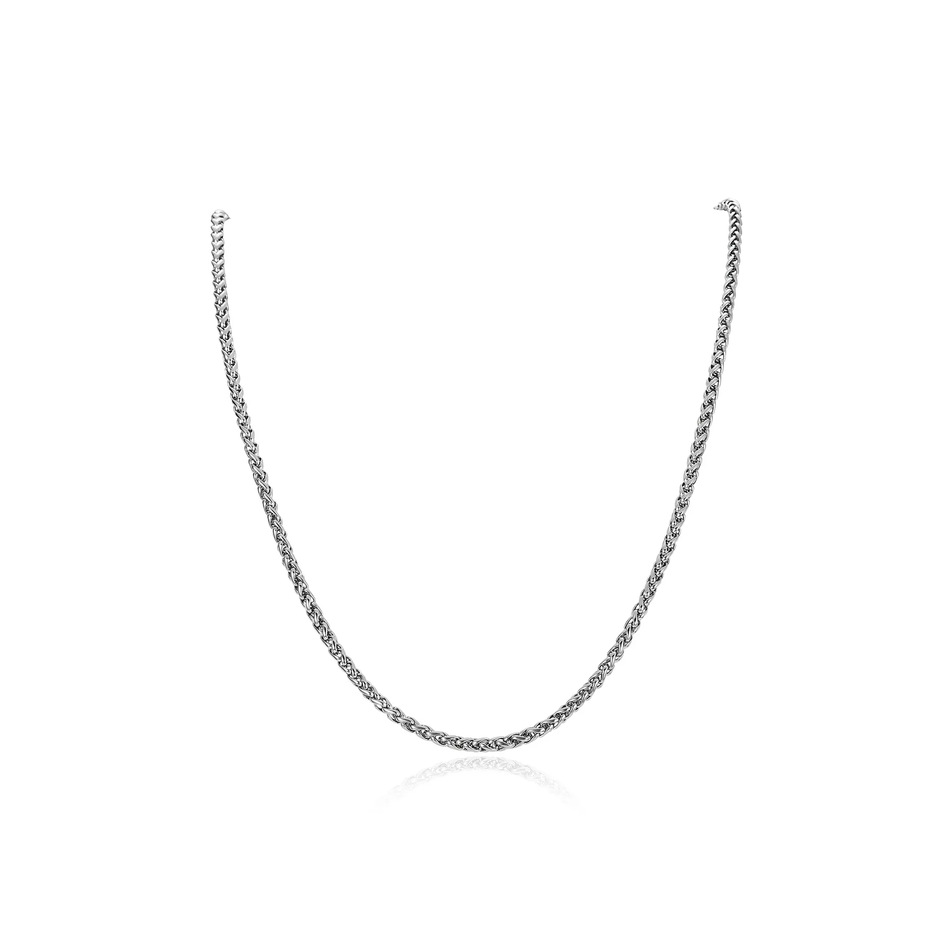 Zeroline Титановые стальные ожерелья унисекс