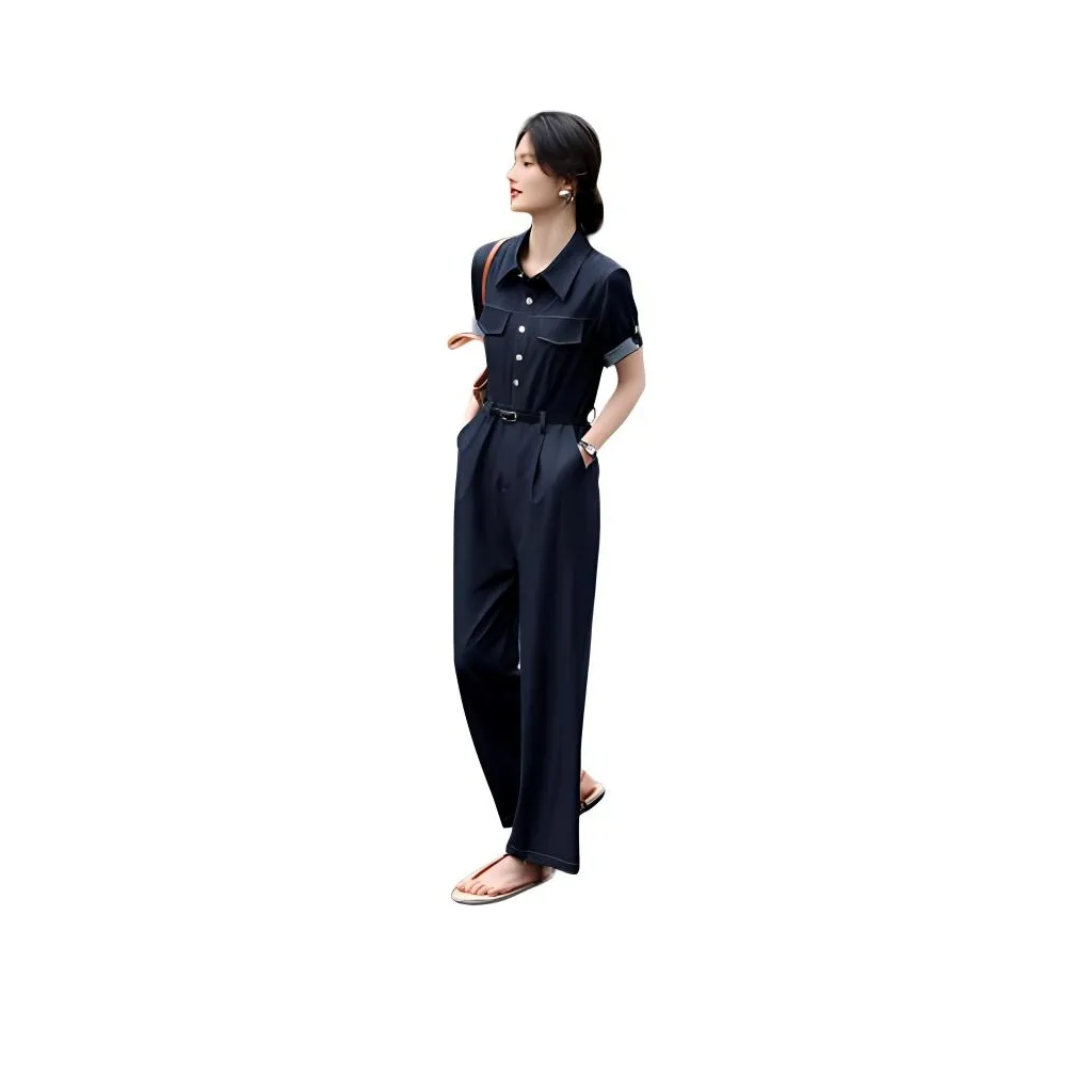 XWI Jumpsuit Women's Denim Blue