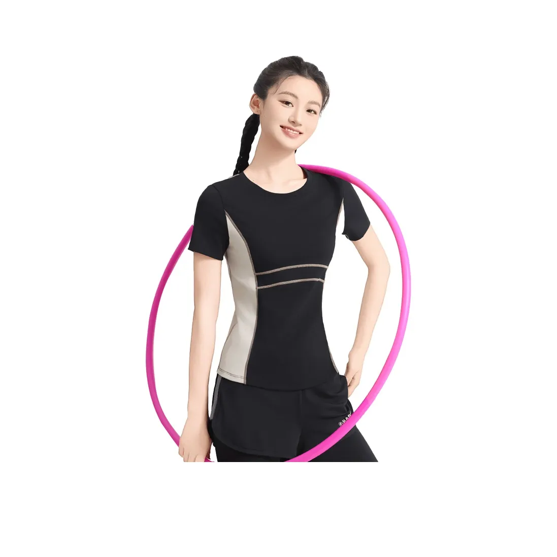 Барби Черная Женская Йога T-рубашка