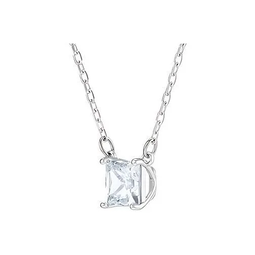 Swarovski Stilla Attract Faux Crystal Necklaces Women's Silver