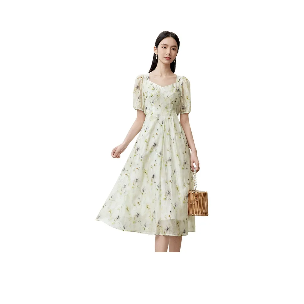 SENTUBILA Short Sleeved Dress Women's