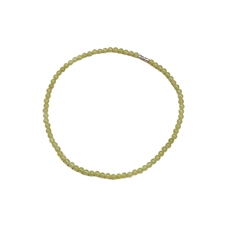 FANHAOGANG JADE Hetian Jade Necklaces Green Jade Women's
