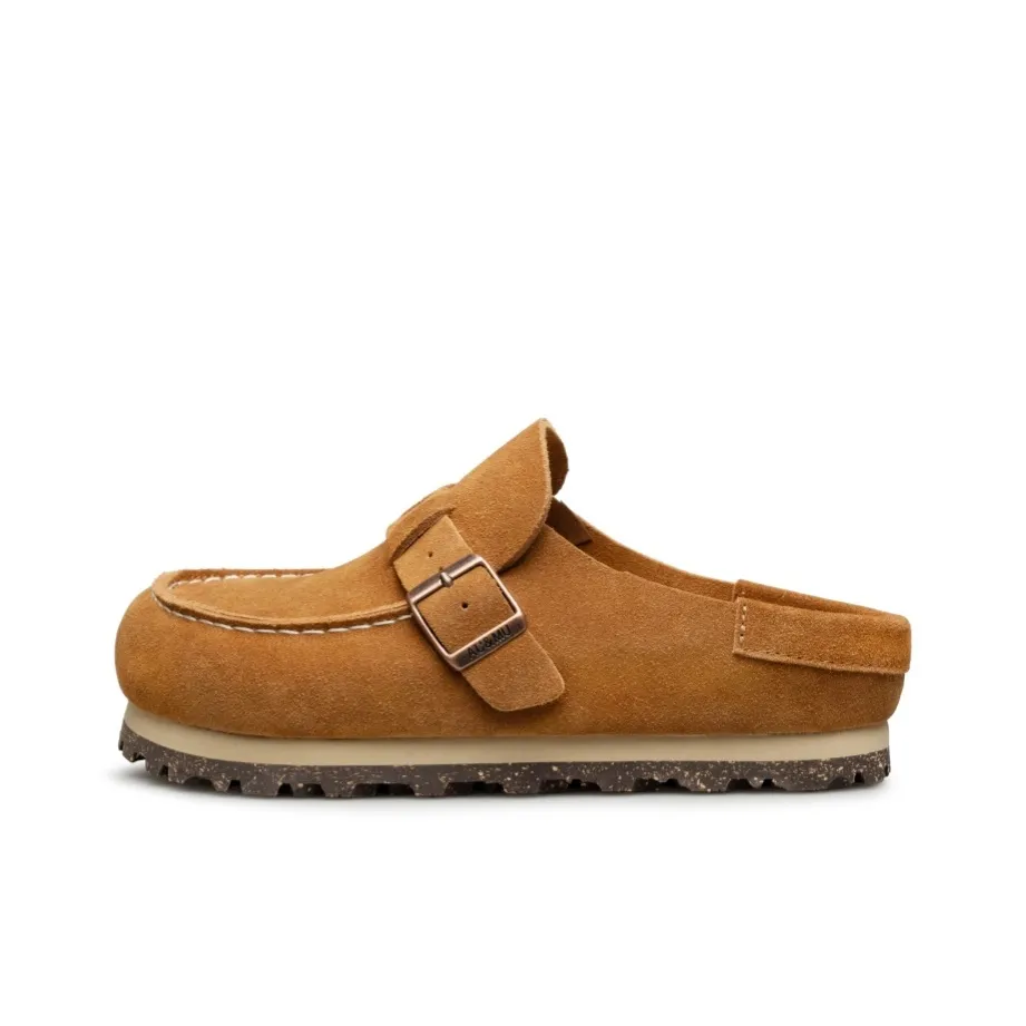 AU MU Резиновая подошва Тихие Домашние тапочки Женские