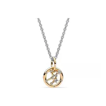 Pandora Copper Silver Alloy Necklaces Unisex Multicolor
