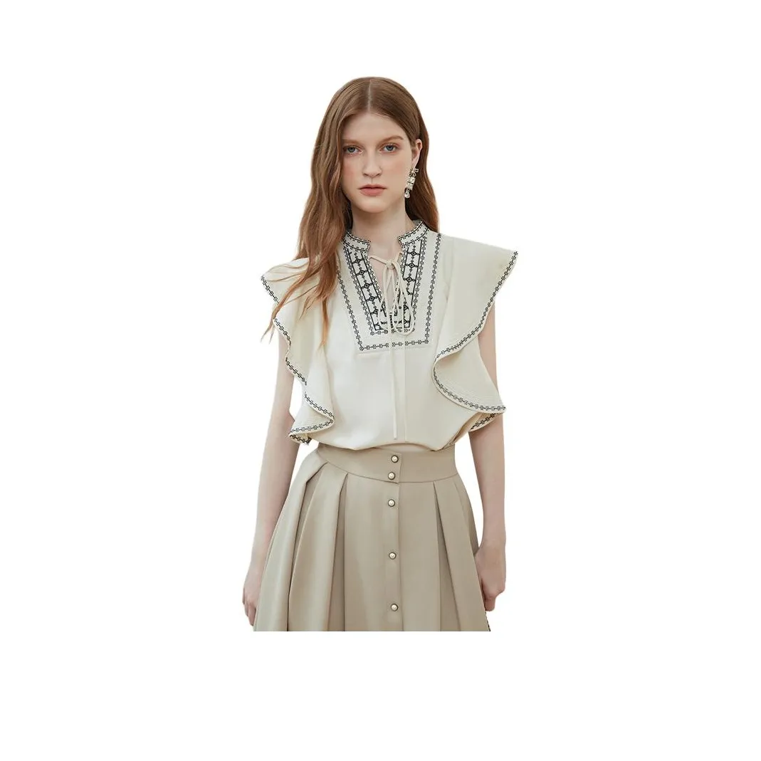 Caroline Бежевые Женские Рубашки