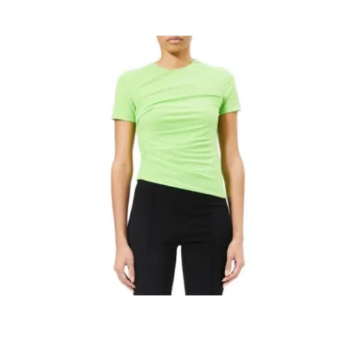 Helmut Lang Зеленые Женские Футболки