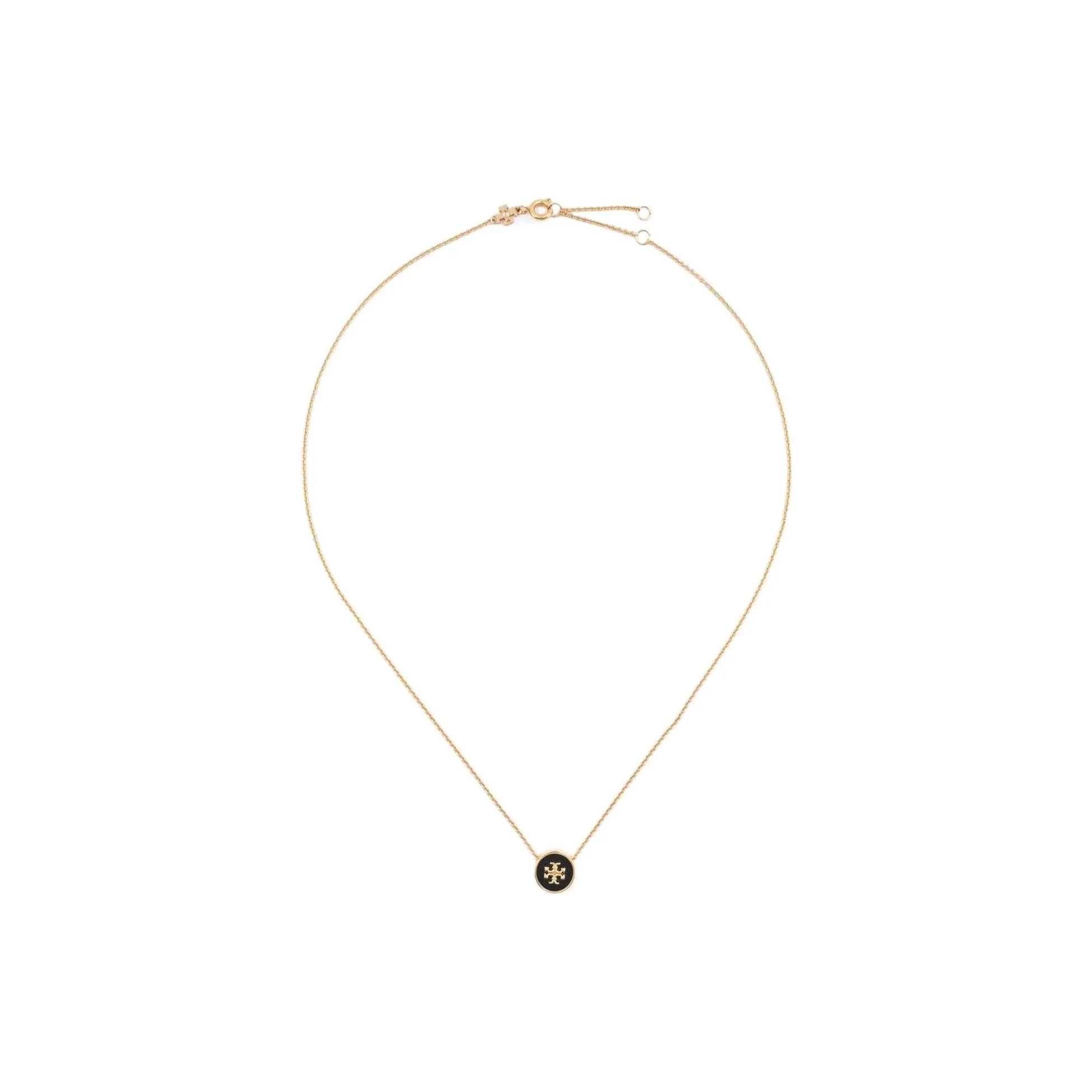 TORY BURCH Kira Logo Pendant Necklace
