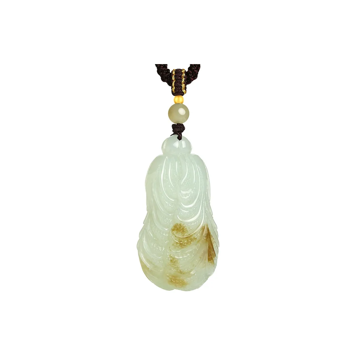 Phoenisess Hetian Jade White Jade/Pale Greenish White Jade Unisex
