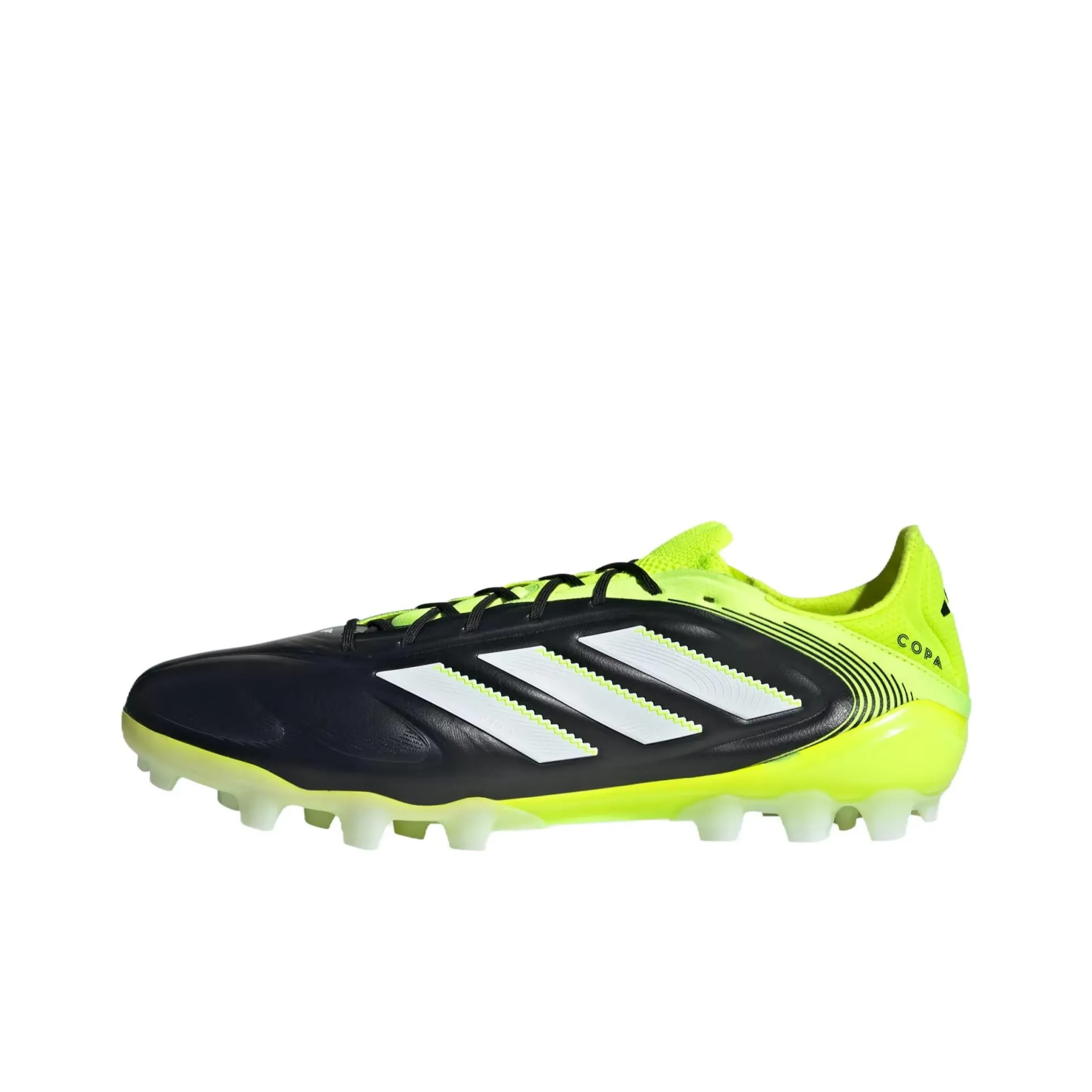 Adidas Copa Pure 3 Искусственный Шипы Устойчивые к Износу Футбольные бутсы Унисекс Черный Желтый