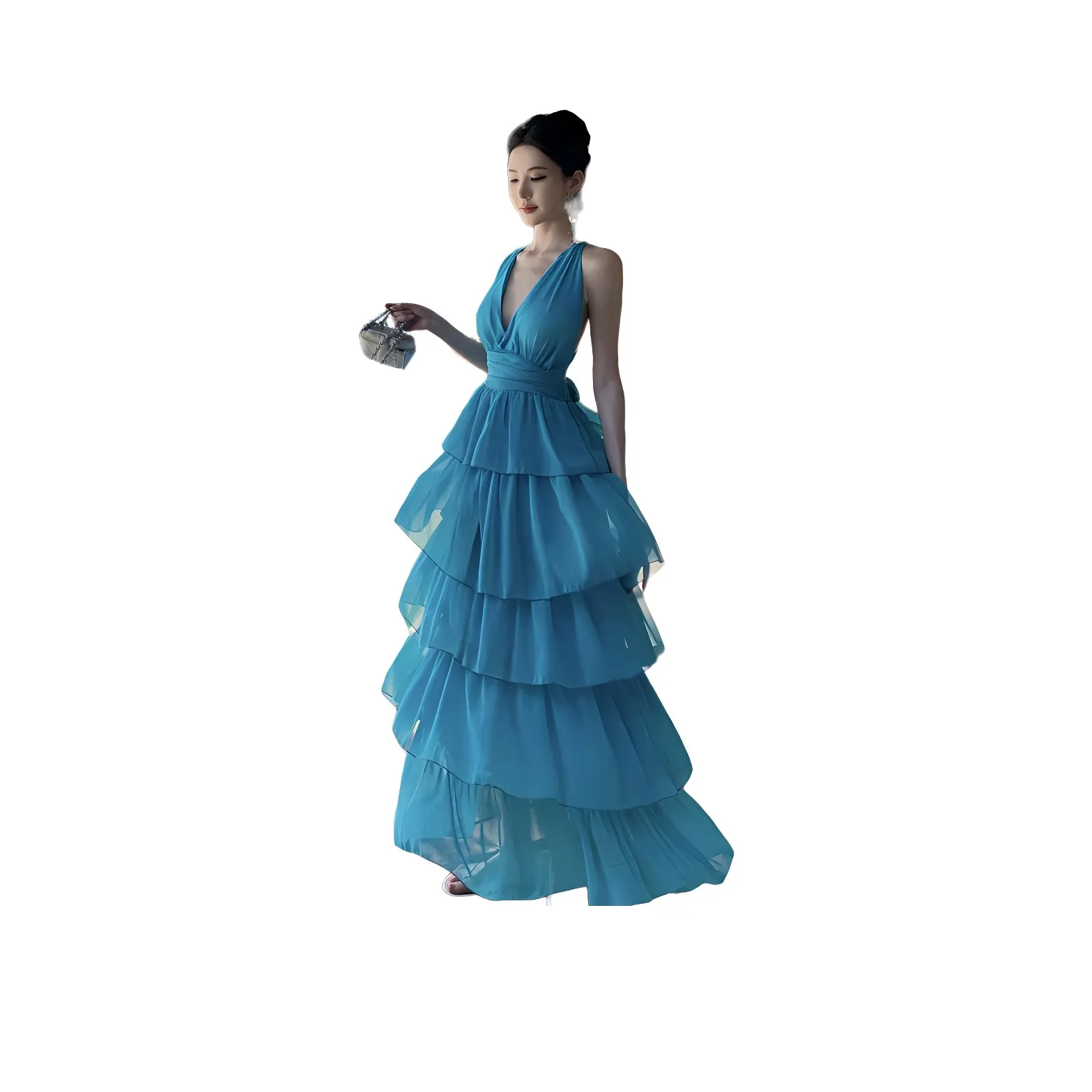 MORii Синий Женские Слиплатья