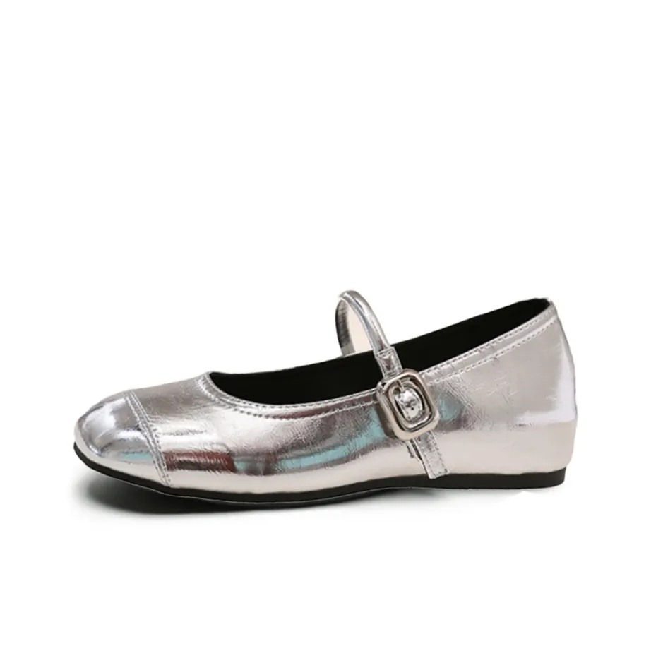 MADALLO Туфли Mary Jane с плоской подошвой Женские