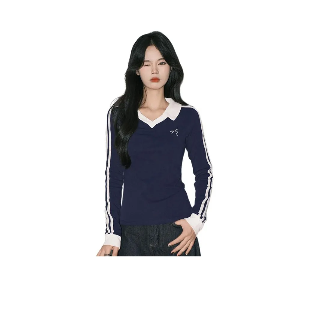 FOREVER 21 Темно-синие женские футболки T