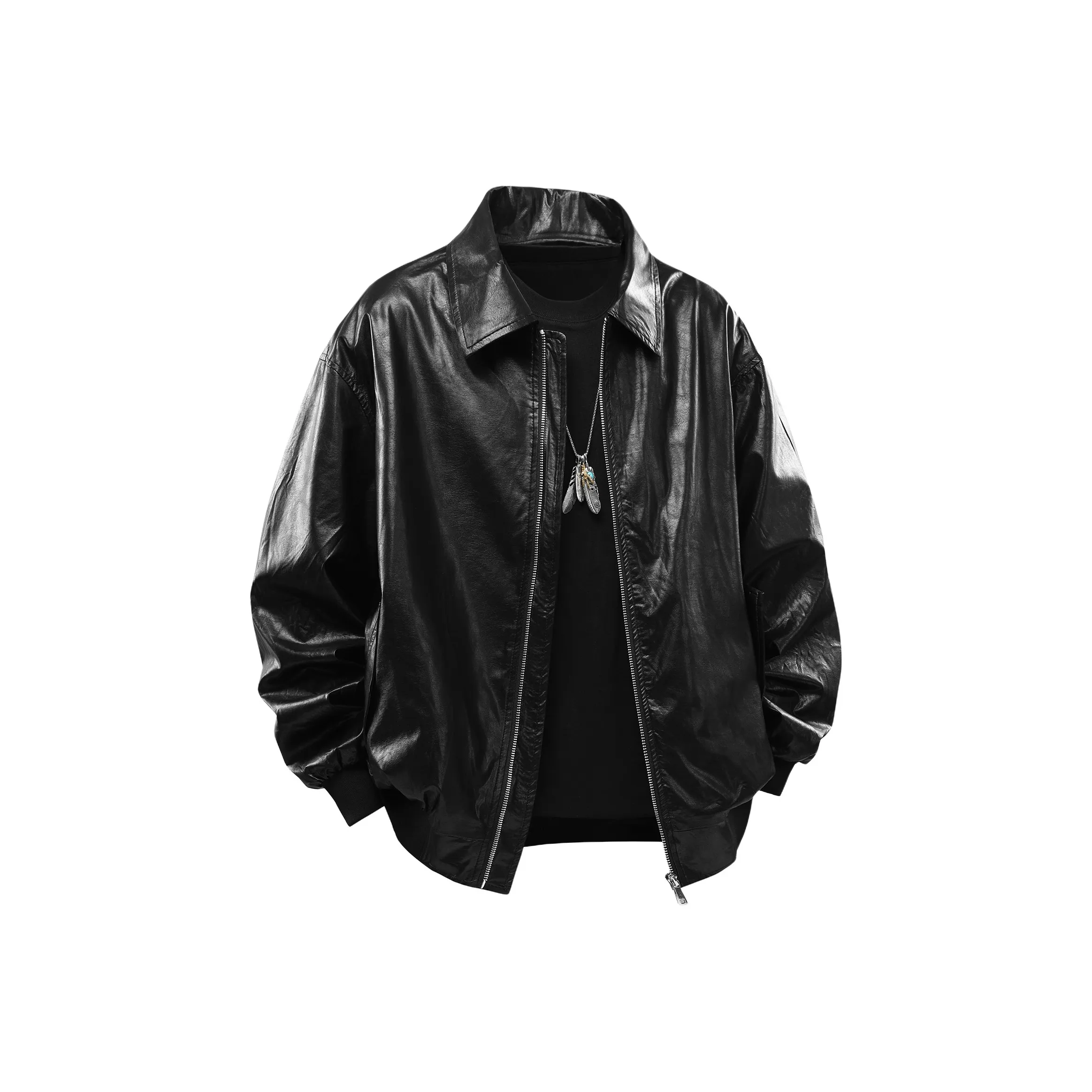 Struggle Vintage95 Кожа Куртка Унисекс