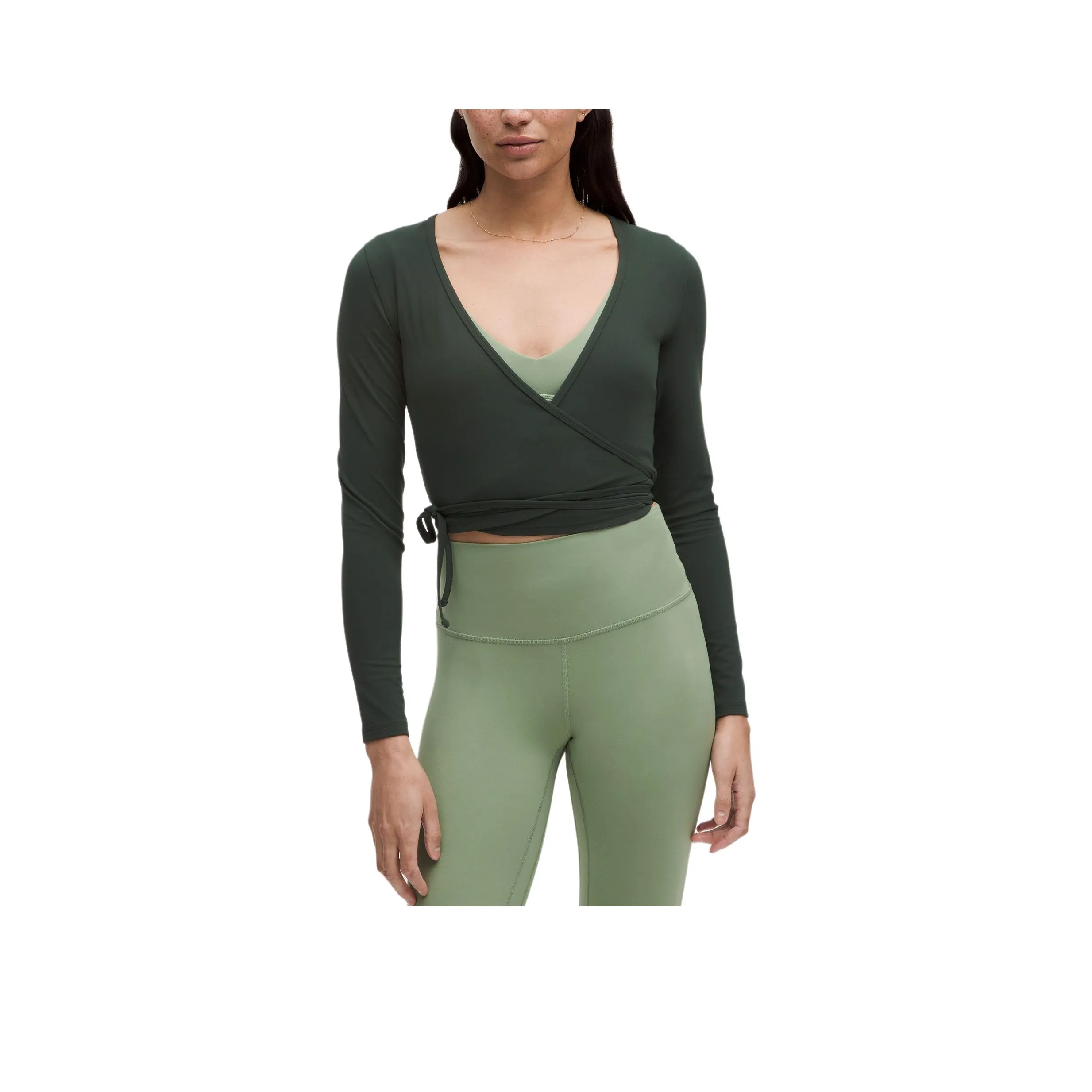 lululemon Nulu™ T-Shirt Женская Rainforest Зеленый