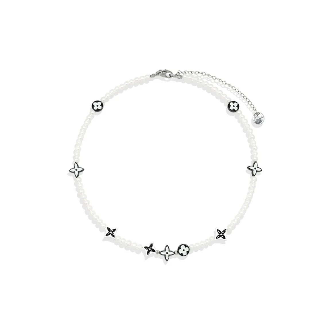 AWE Shell Pearl Necklace Premium Luxury Niche Collarbone Chain Women's