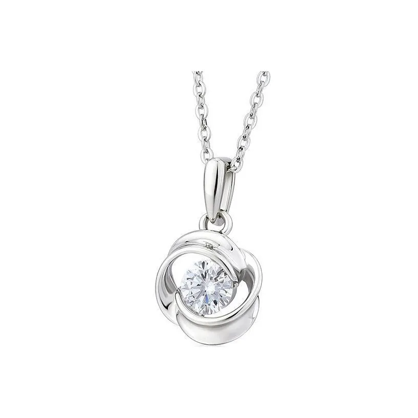Wylyp S925 Silver Necklaces Women's Silver White