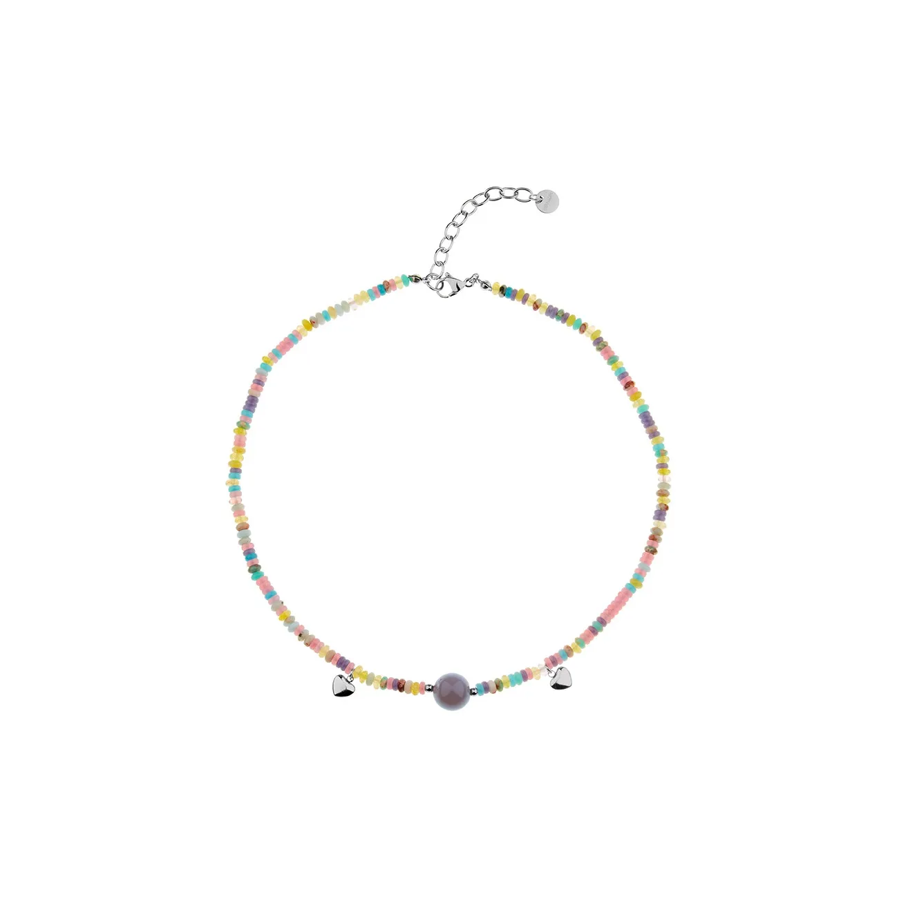 IRANLON Natural Stone Necklaces Women's Multicolor