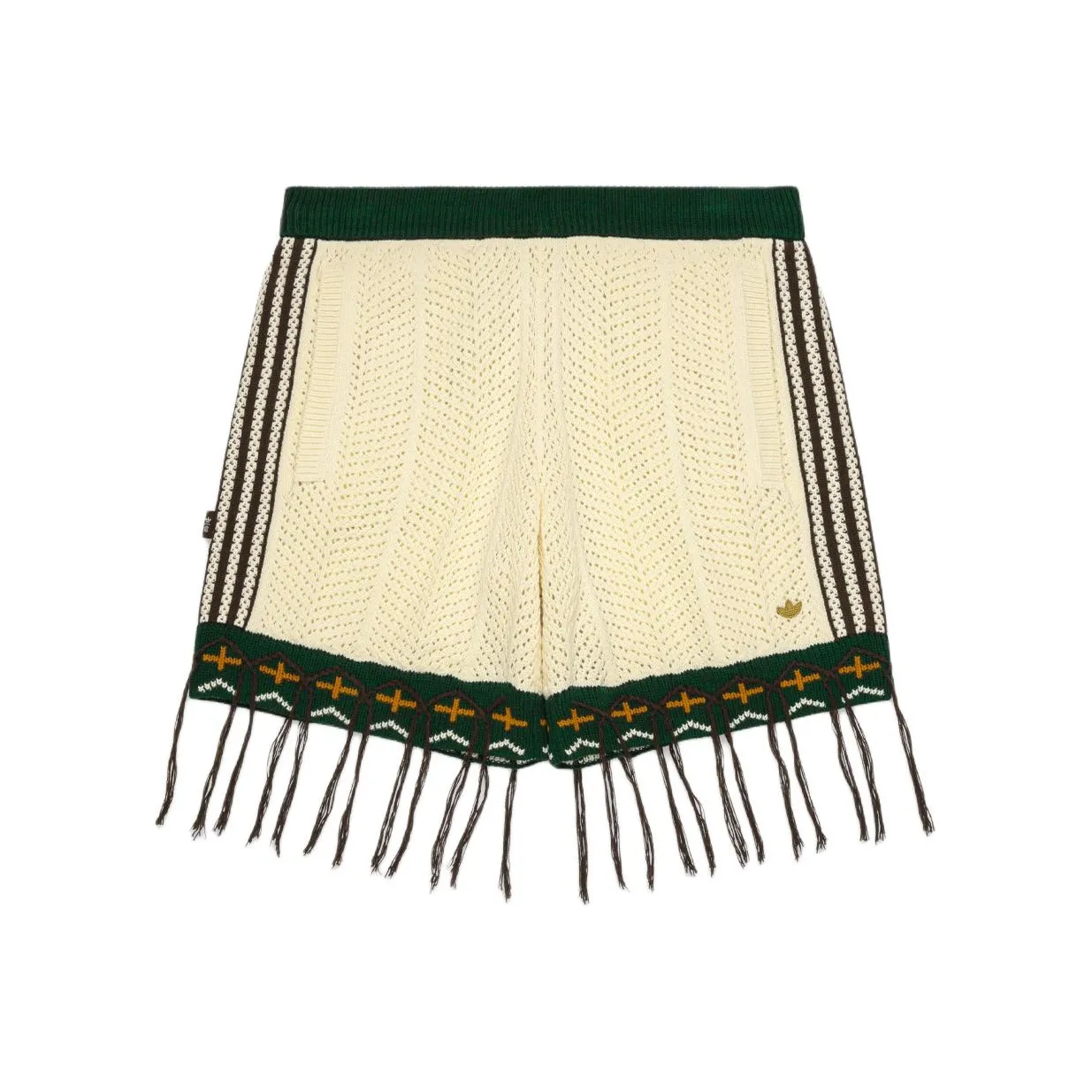 Adidas Originals X CLOT BY EDISON CHEN SS25 Повседневные шорты Унисекс Экрю