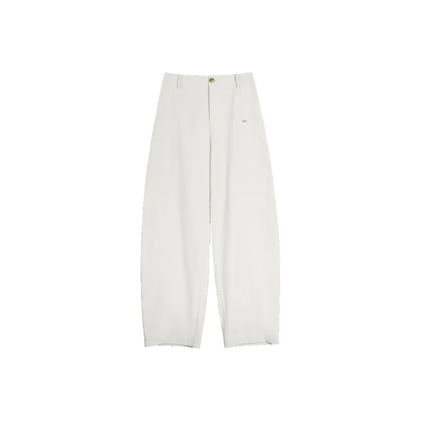 ELLE Светлый хаки Женские Повседневные Брюки